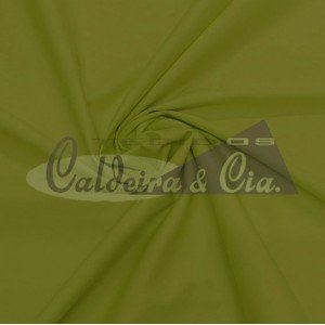 Tecido Tricoline Silky Lisa cor - 5887 (Verde Sapo)
